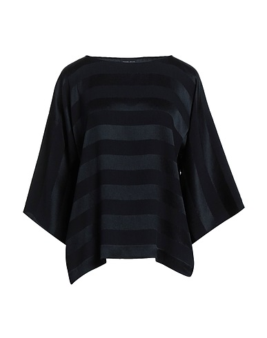 GIORGIO ARMANI Silk top Midnight blue 100% Silk