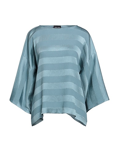 GIORGIO ARMANI Silk top Pastel blue 100% Silk