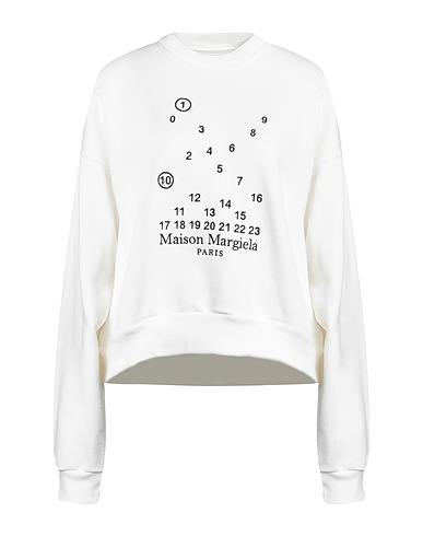 MAISON MARGIELA Sweatshirt White 100% Cotton