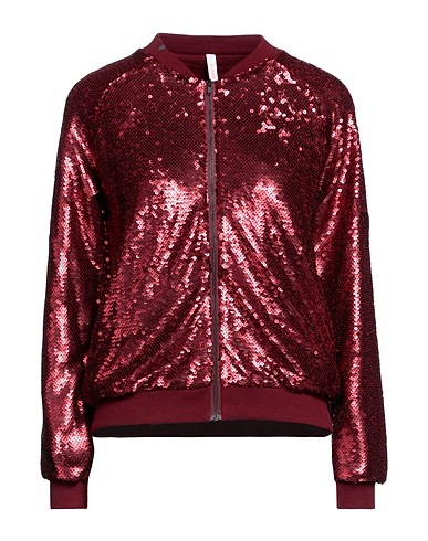 SUN 68 Sweatshirt Burgundy 100% Polyamide, Cotton