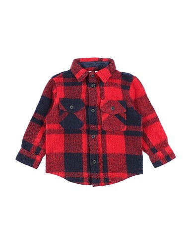 AO76 Patterned shirts & blouses Brick red 88% Polyester, 12% Wool