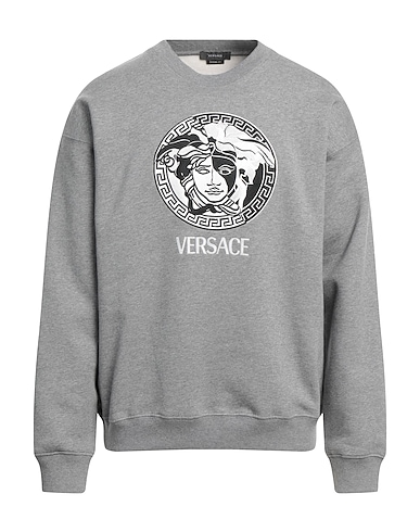 VERSACE Sweatshirt Grey 100% Cotton