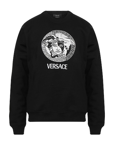 VERSACE Sweatshirt Black 100% Cotton