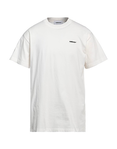 AMBUSH Basic T-shirt Ivory 100% Cotton, Polyester