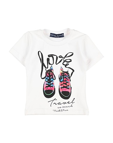 MANUELL & FRANK T-shirt White 100% Cotton