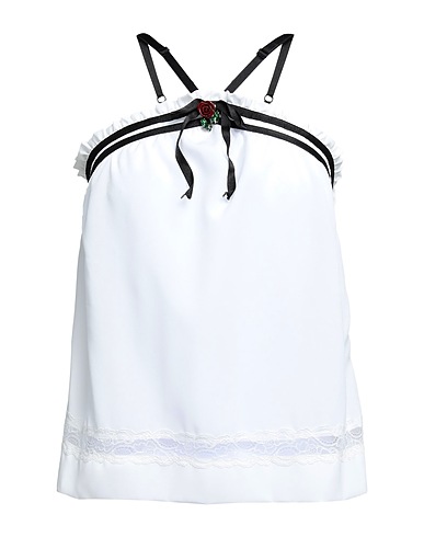 ALMAGORES Top White 100% Polyester