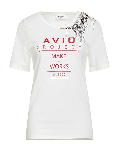 AVIÙ T-shirt 86% Cotton, 14% Linen