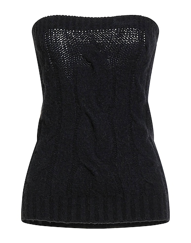 SPORTMAX Top Nachtblau 54% Polyamid, 28% Alpakawolle, 18% Polyester