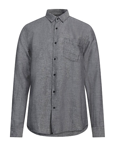 CALVIN KLEIN Linen shirt 60% Linen, 40% Cotton