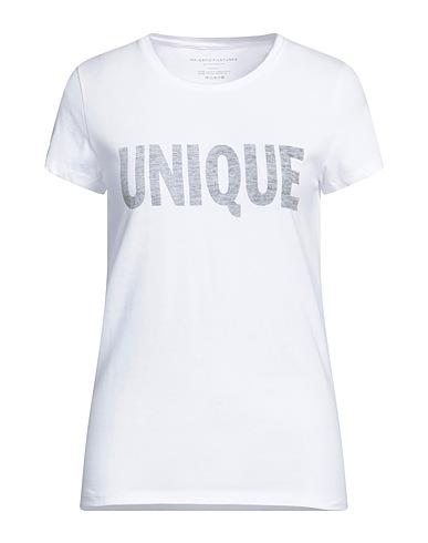 MAJESTIC FILATURES T-shirt White 50% Organic cotton, 50% Recycled cotton