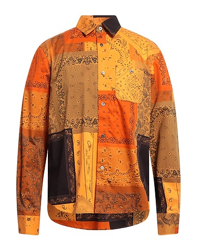 KENZO Shirts Orange 100% Cotton