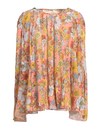 MOMONÍ Top Antique rose 77% Cotton, 23% Silk