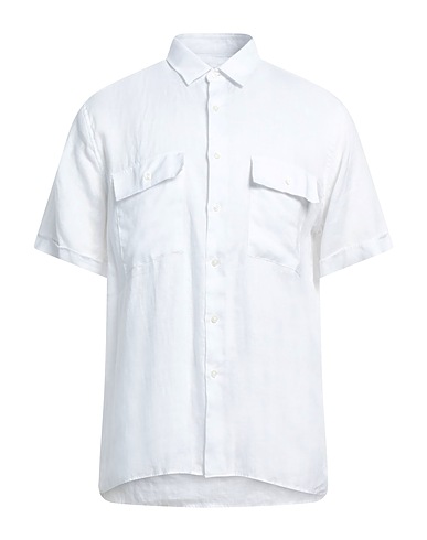 LIU •JO MAN Linen shirt White 100% Linen