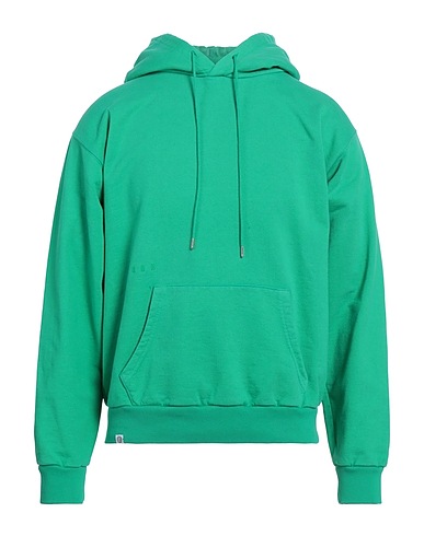 PAURA Hooded track jacket  Green 100% Cotton