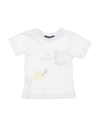 MANUELL & FRANK T-shirt White 100% Cotton