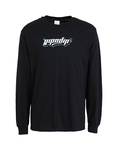 RIPNDIP T-shirt Desperado Long Sleeve
 Black 100% Cotton