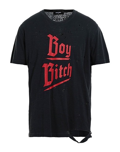 DSQUARED2 T-shirt Charcoal 88% Cotton, 12% Viscose