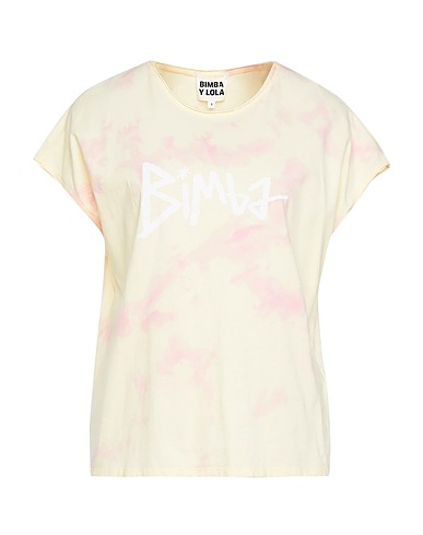BIMBA Y LOLA T-shirt Yellow 100% Cotton