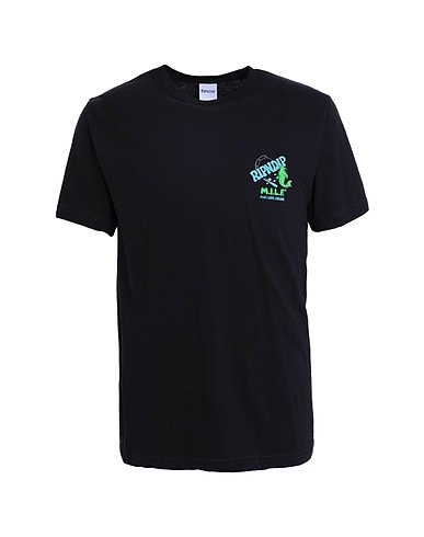 RIPNDIP T-shirt MILF Tee
 Black 100% Cotton
