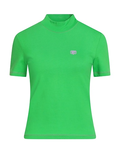 CHIARA FERRAGNI T-shirt Green 100% Cotton