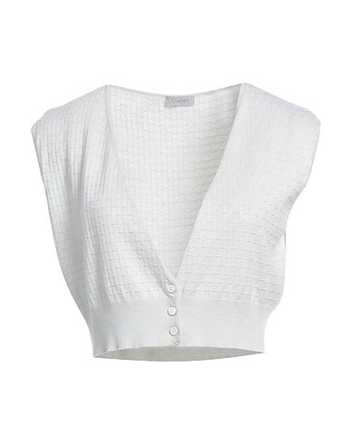CRUCIANI Shrug Light grey 65% Cashmere, 25% Silk, 10% Lurex®