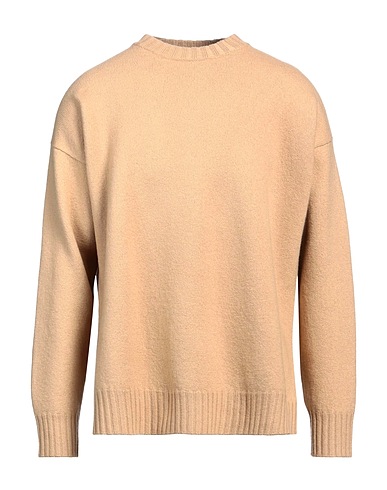 JIL SANDER Sweater Camel 100% Wool