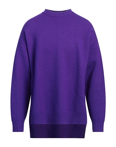 JIL SANDER プルオーバー パープル ウール 100%