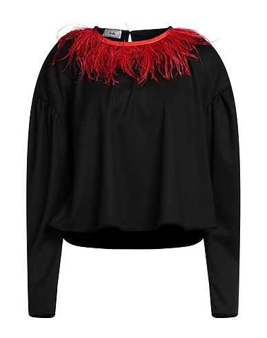 JIJIL Top Noir 64% Polyester, 33% Viscose, 3% Élasthanne