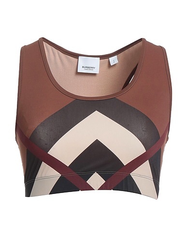 BURBERRY Top Braun 58% Nylon, 42% Elastan