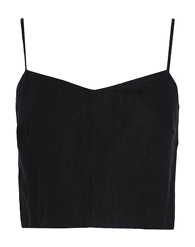 MAX&Co. Cami Black 100% Linen