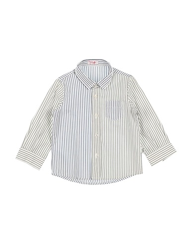 IL GUFO Patterned shirt Blue 100% Cotton