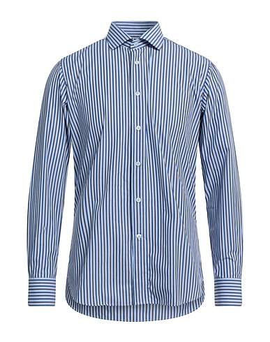ANGELO NARDELLI Striped shirt Lilac 100% Cotton