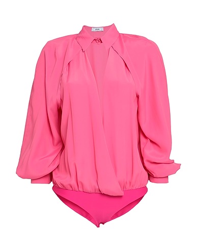 JIJIL TOPWEAR Rosa 88% Acetato, 12% Seta, Poliammide, Elastan