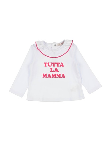 BEBEBO' T-shirt White 95% Cotton, 5% Elastane