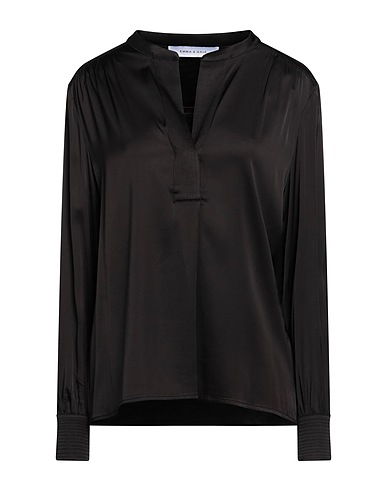 EMMA & GAIA Top Black 98% Viscose, 2% Elastane