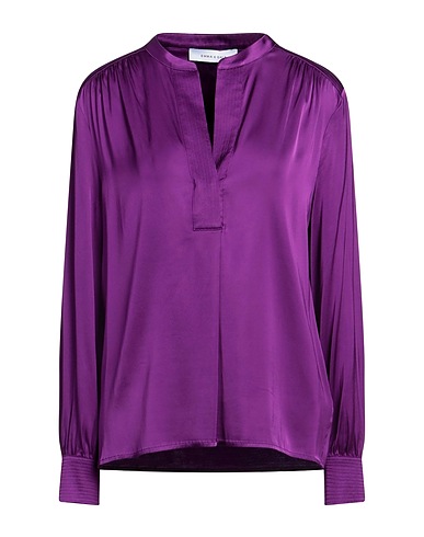 EMMA & GAIA Top Plum 98% Viscose, 2% Elastane