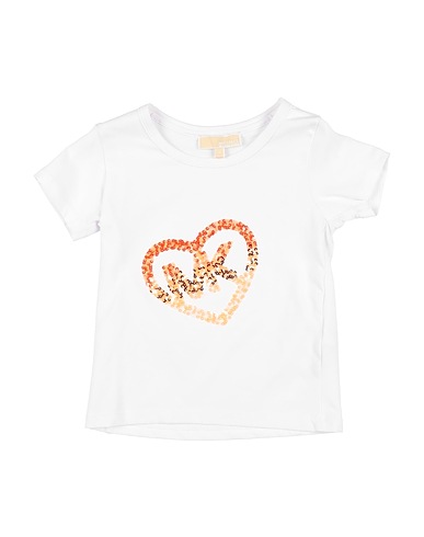 MICHAEL KORS KIDS T-shirt Bianco 95% Cotone, 5% Elastan