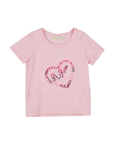 MICHAEL KORS KIDS T-shirt Pink 95% Cotton, 5% Elastane