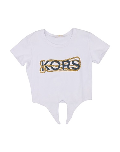 MICHAEL KORS KIDS T-shirt Bianco 95% Cotone, 5% Elastan