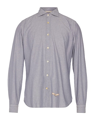 TINTORIA MATTEI 954 Shirts Grey 100% Cotton