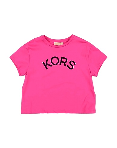 MICHAEL KORS KIDS T-shirt Fucsia 100% Cotone