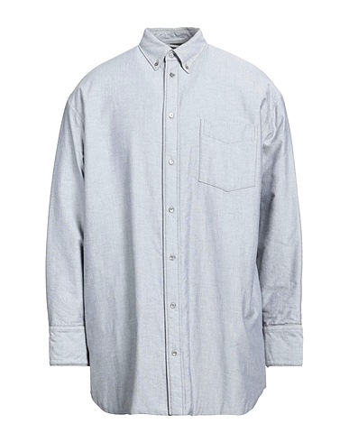ASPESI Shirts Light grey 100% Cotton