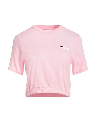 FILA Crop top Light pink 100% Cotton