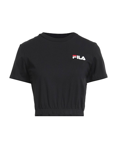 FILA Crop top Black 100% Cotton