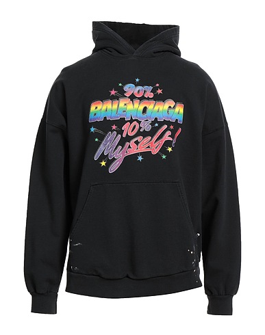 BALENCIAGA Hooded track jacket  Lead 100% Cotton