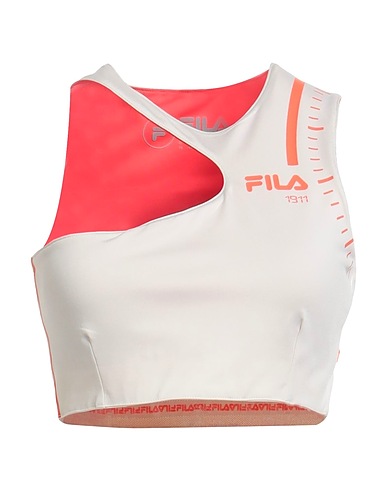 FILA Top Beige 86% Polyester, 14% Elastane