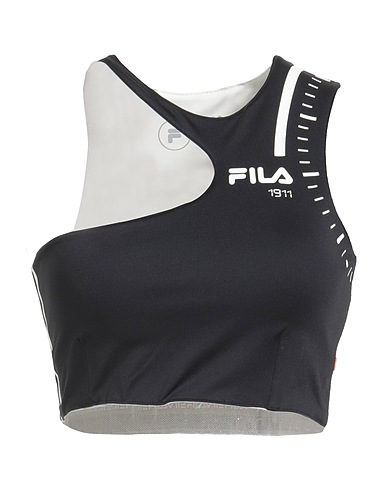 FILA Top Black 86% Polyester, 14% Elastane