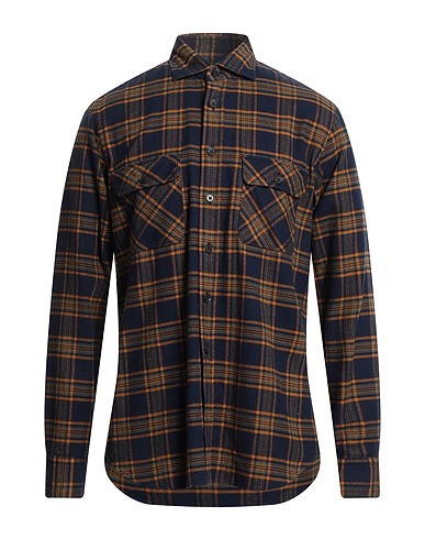 ALESSANDRO GHERARDI Shirts Midnight blue 100% Cotton