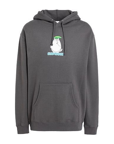 RIPNDIP Hooded track jacket  Splish Splash Hoodie
 Grey 100% Cotton