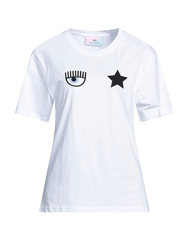 CHIARA FERRAGNI T-shirt White 100% Cotton